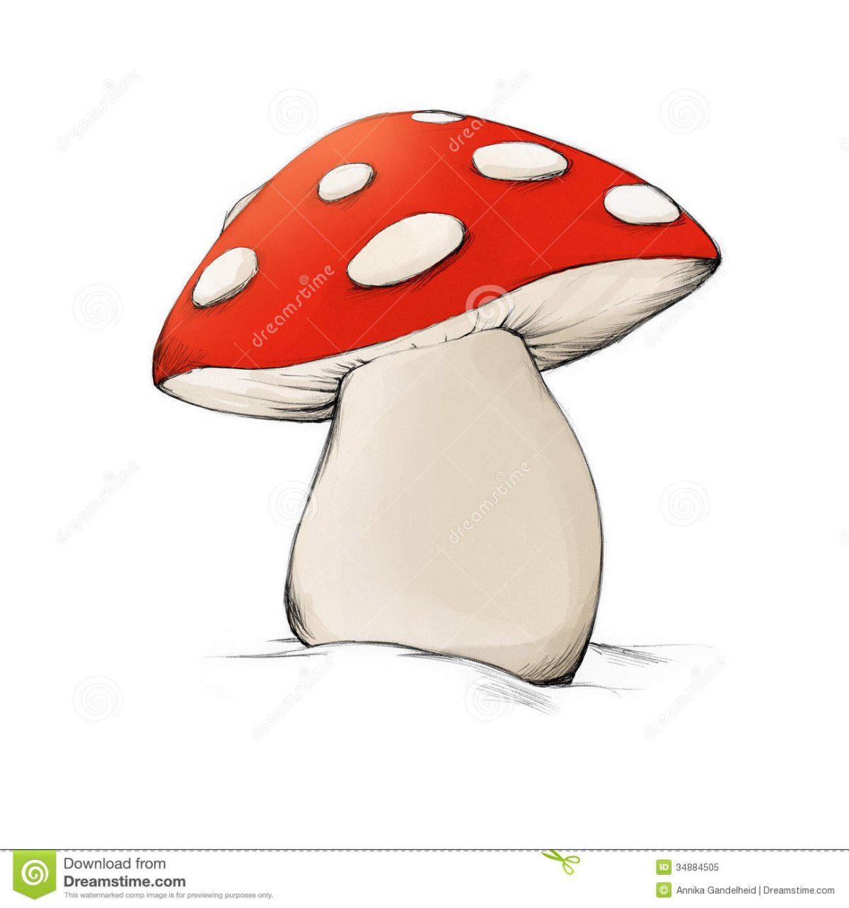 Мухомор 2д