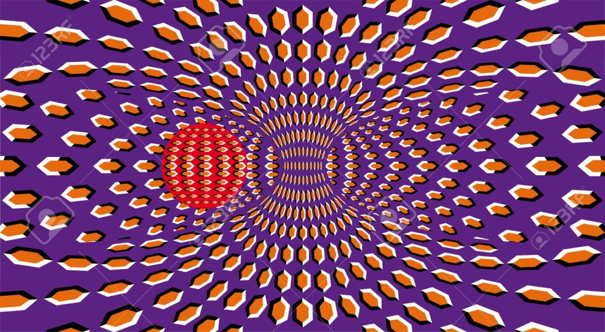 Иллюзия с шарами