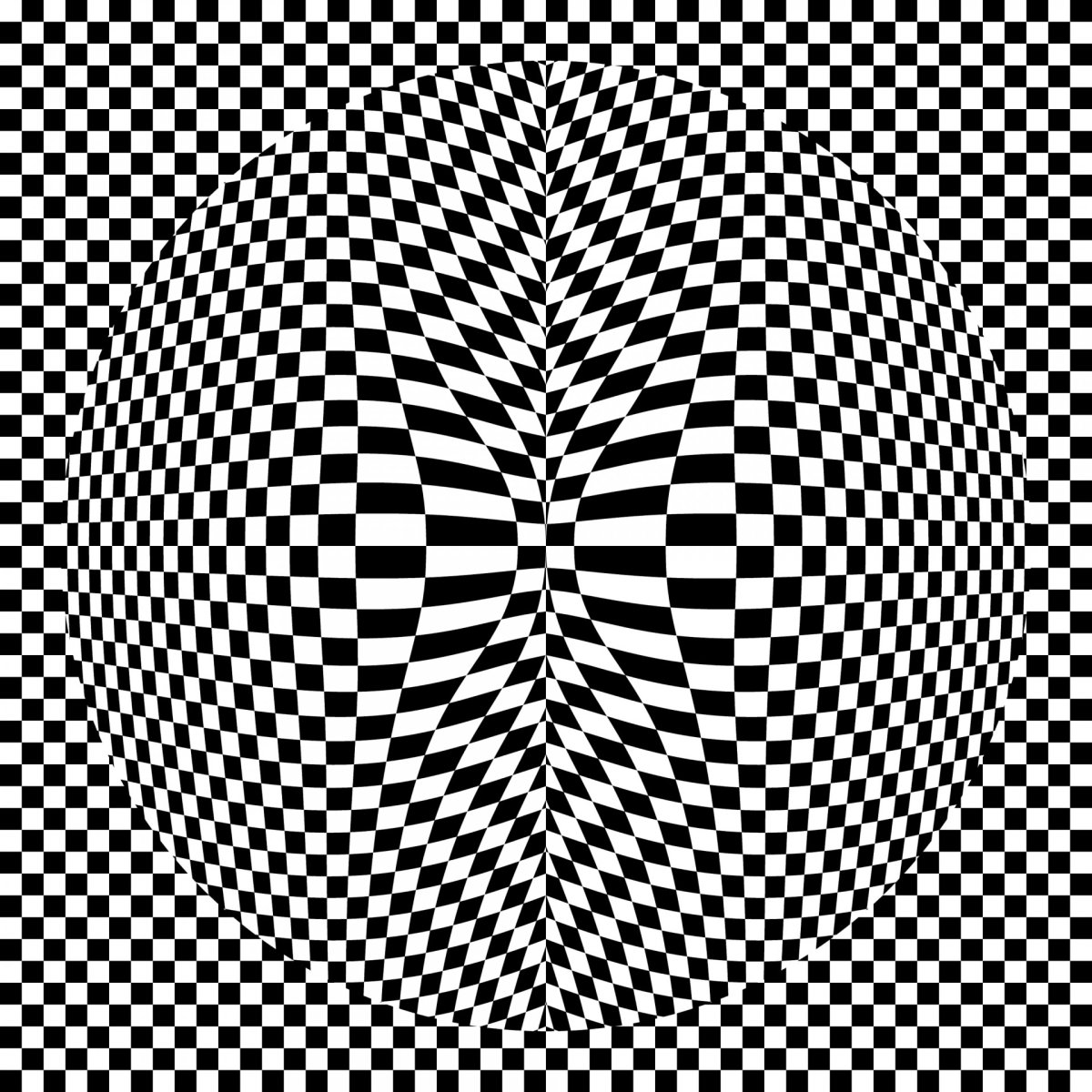 Геометрические иллюзии черно белые