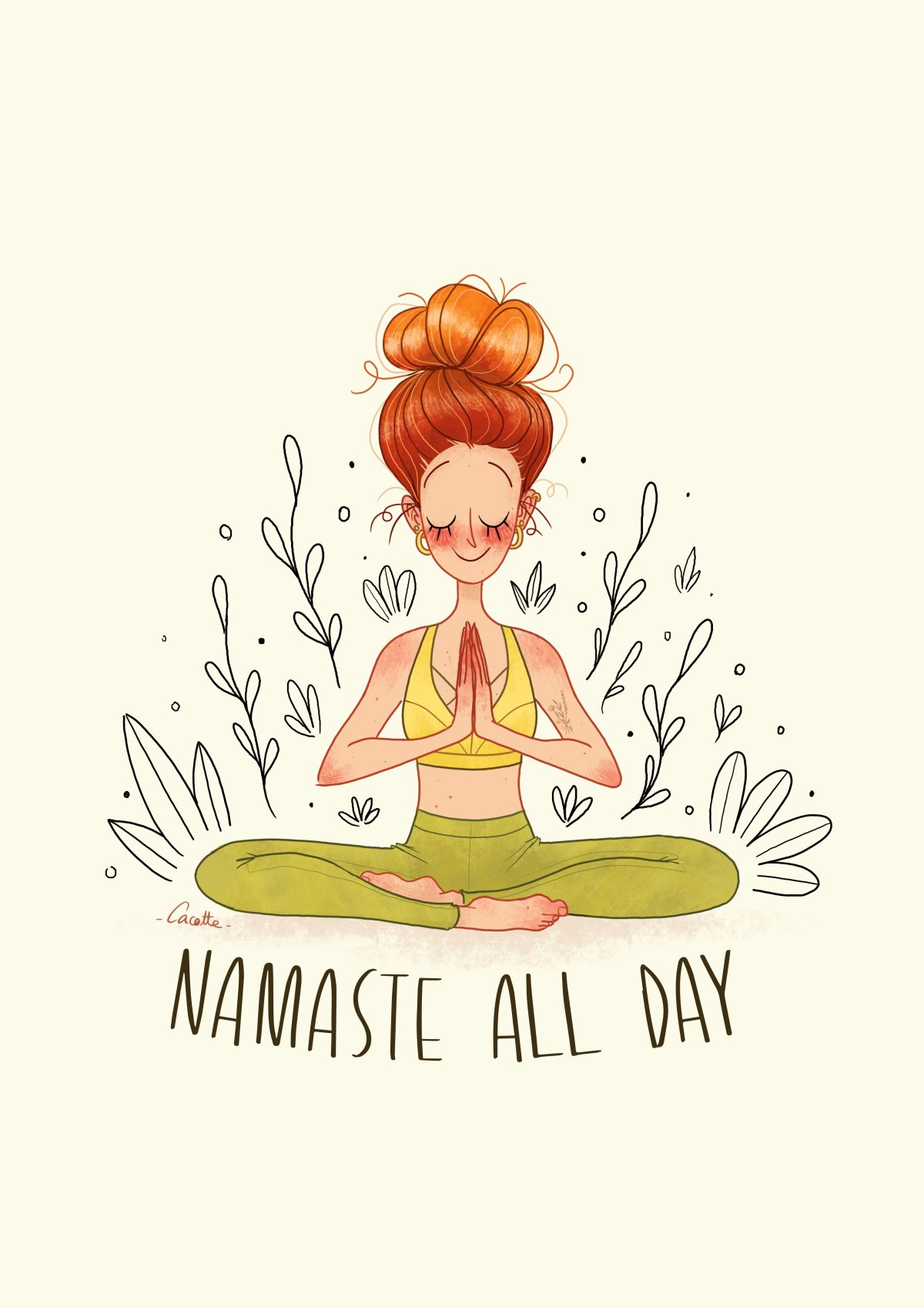 Йога иллюстрации