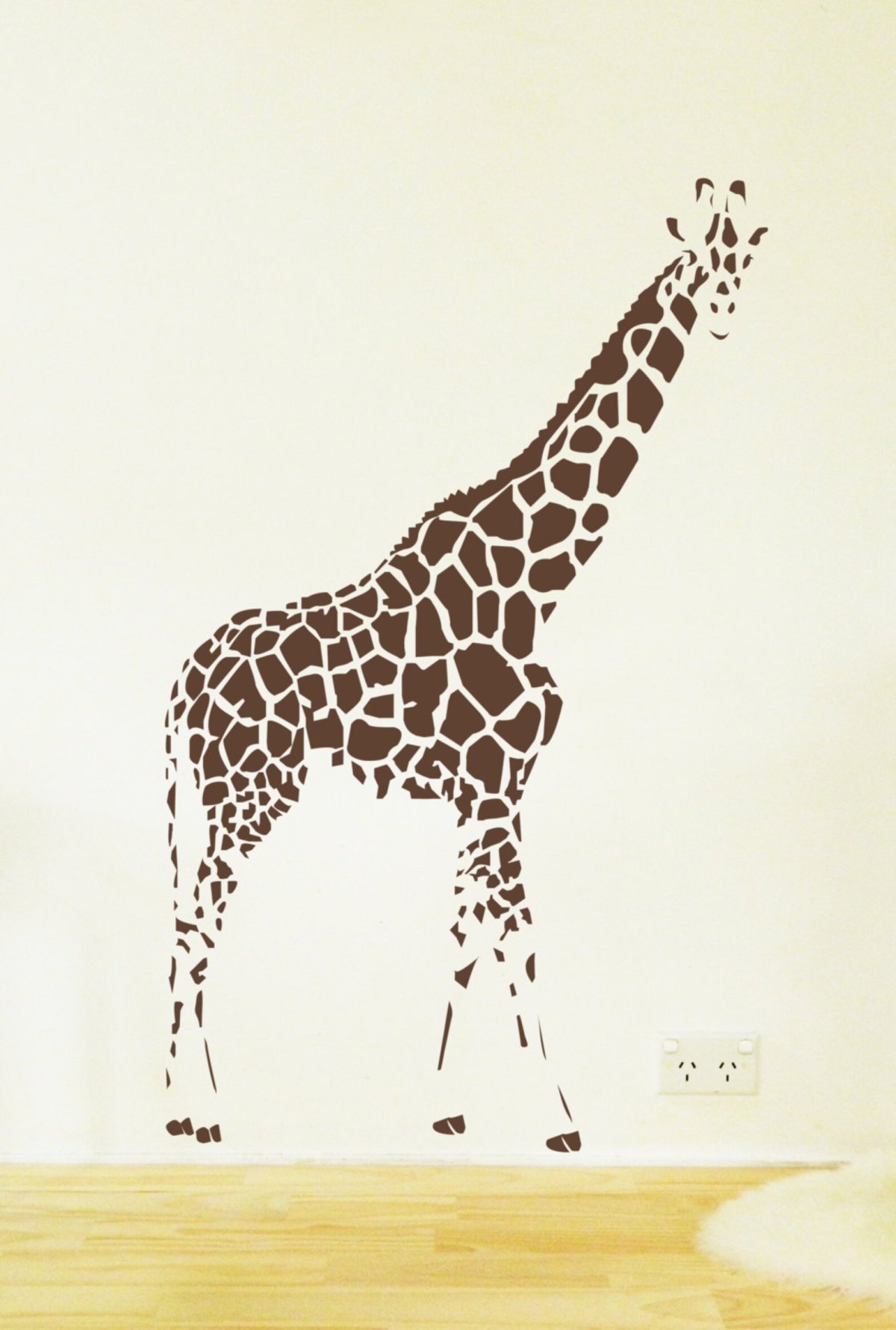 Силуэт жирафа