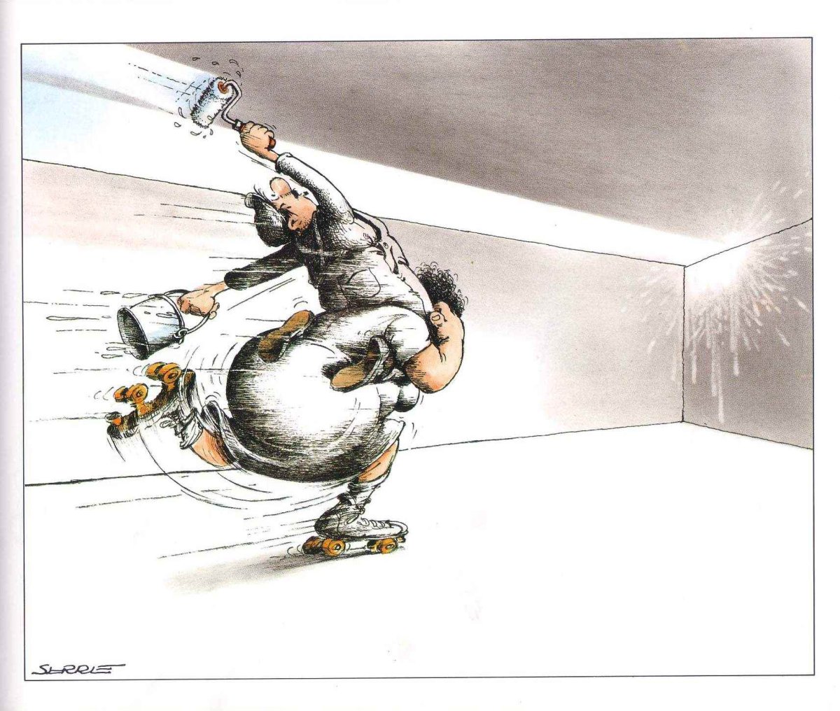 Ремонт карикатура