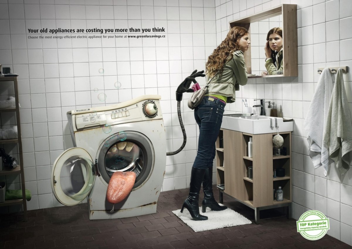 Креативная стиральная машина