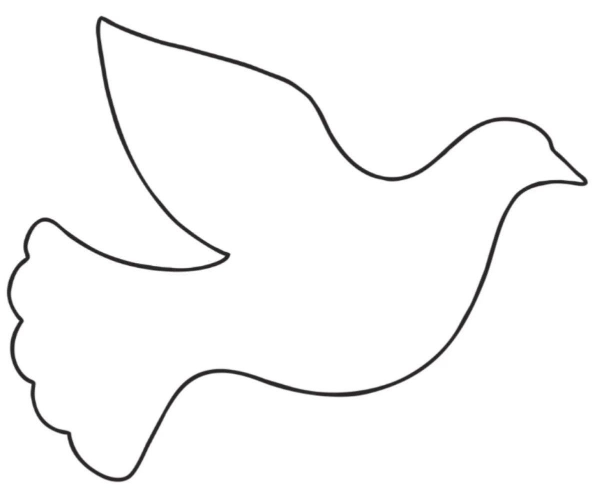 Голуби для вырезания