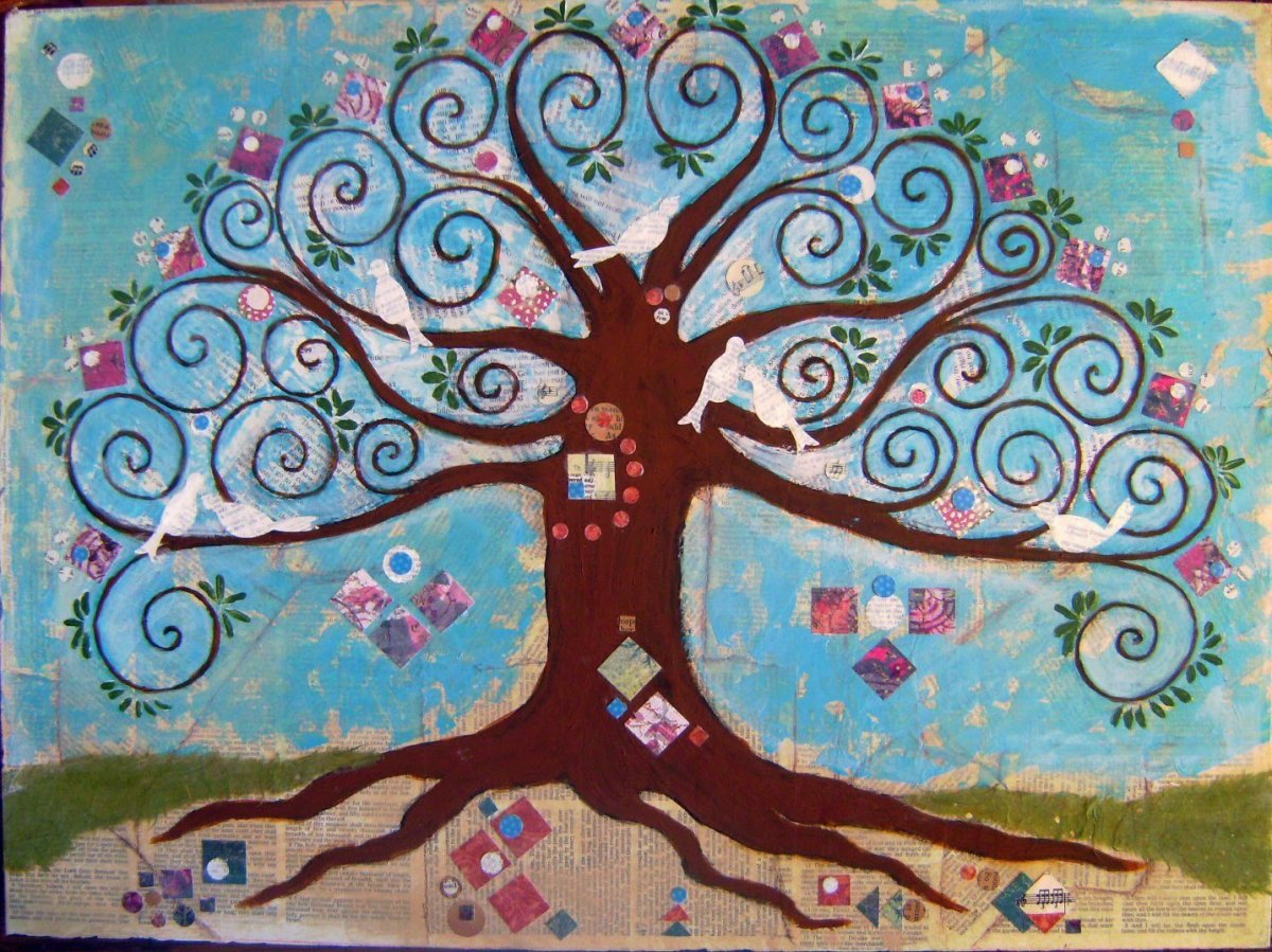 "Tree of Life" ("дерево жизни") by degree