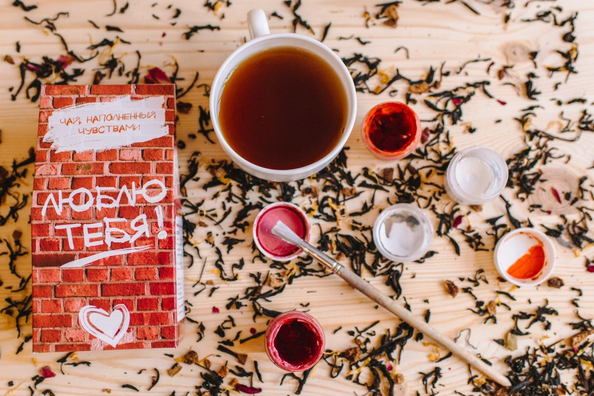 Чашечка чая с вкусняшками