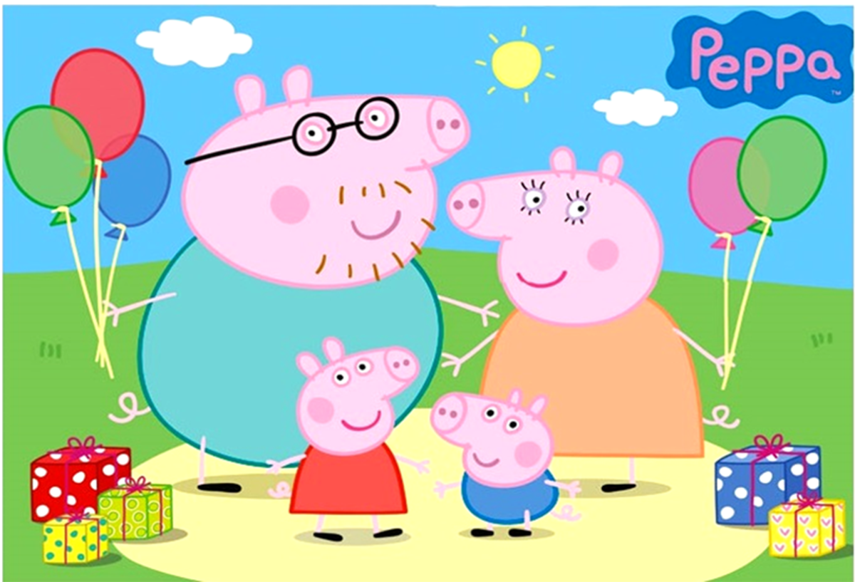 Свинка Пеппа день рождения