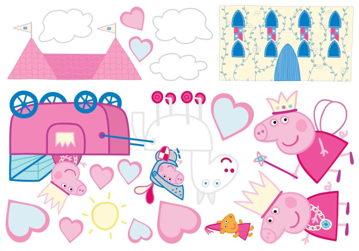 Свинка Пеппа для вырезания