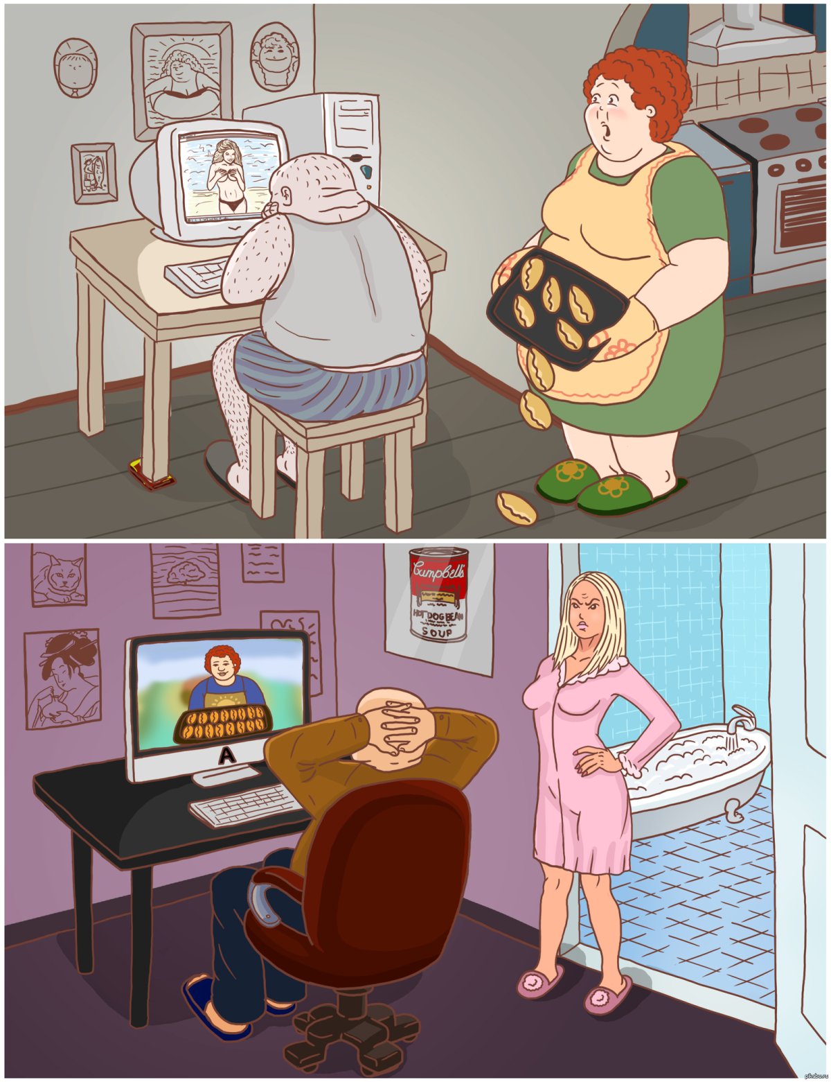 Взрослый юмор в картинках