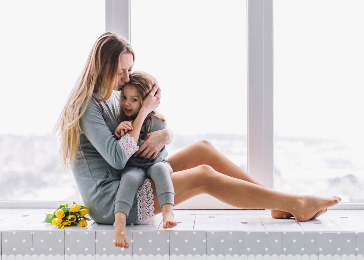 Мама и дочка