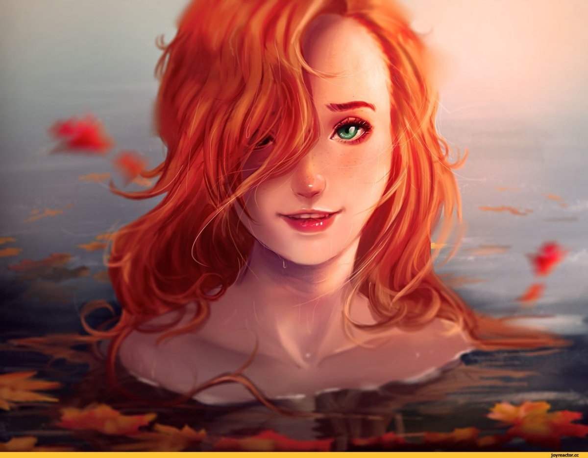 Ева Элфи рыжие волосы