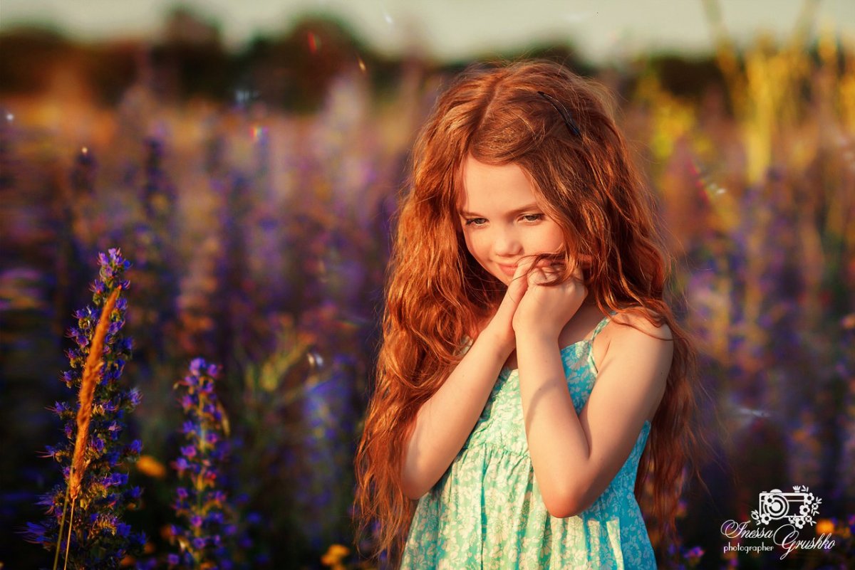 Дети с рыжими волосами