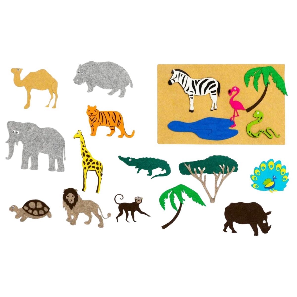 Дикие животные жарких стран