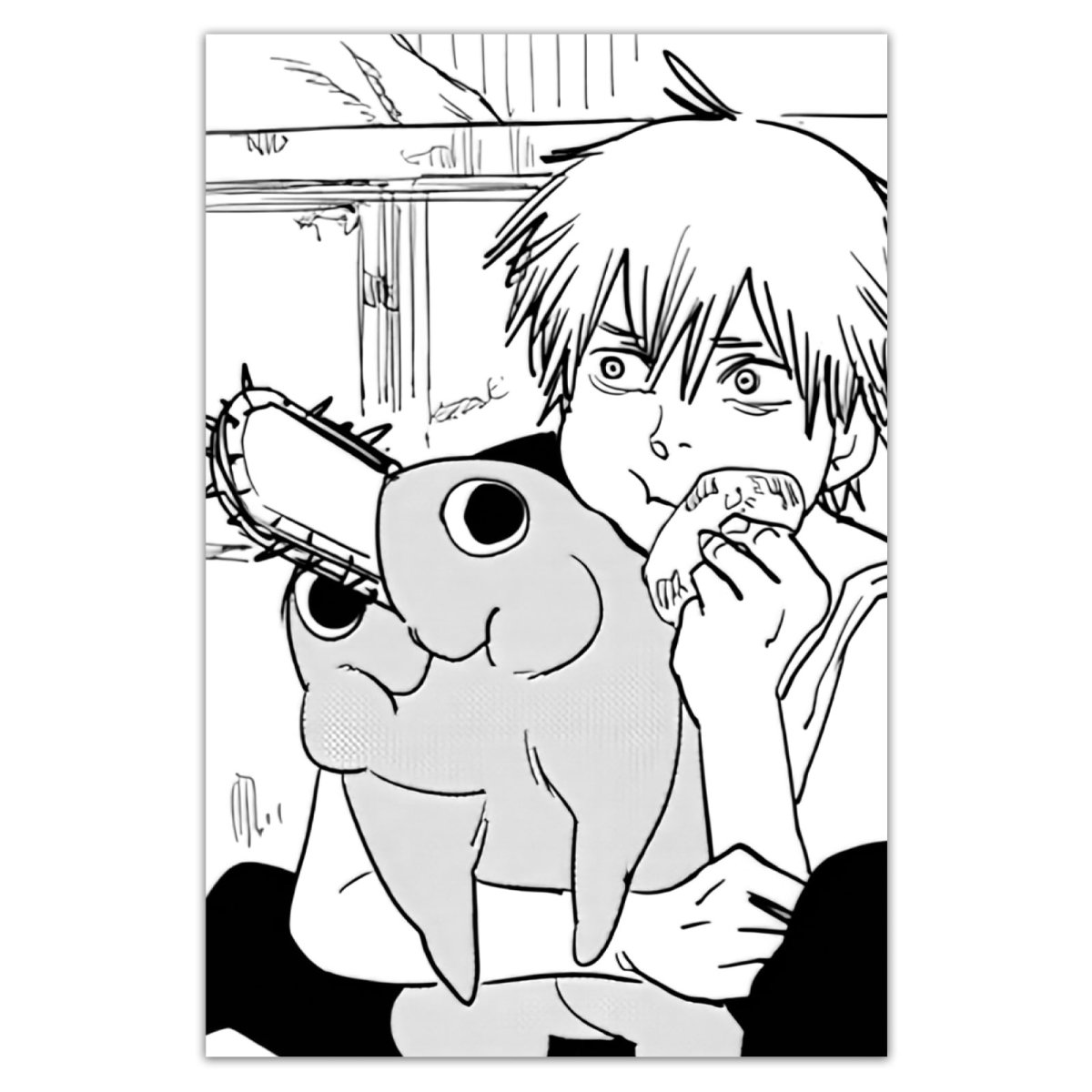 Дензи человек бензопила