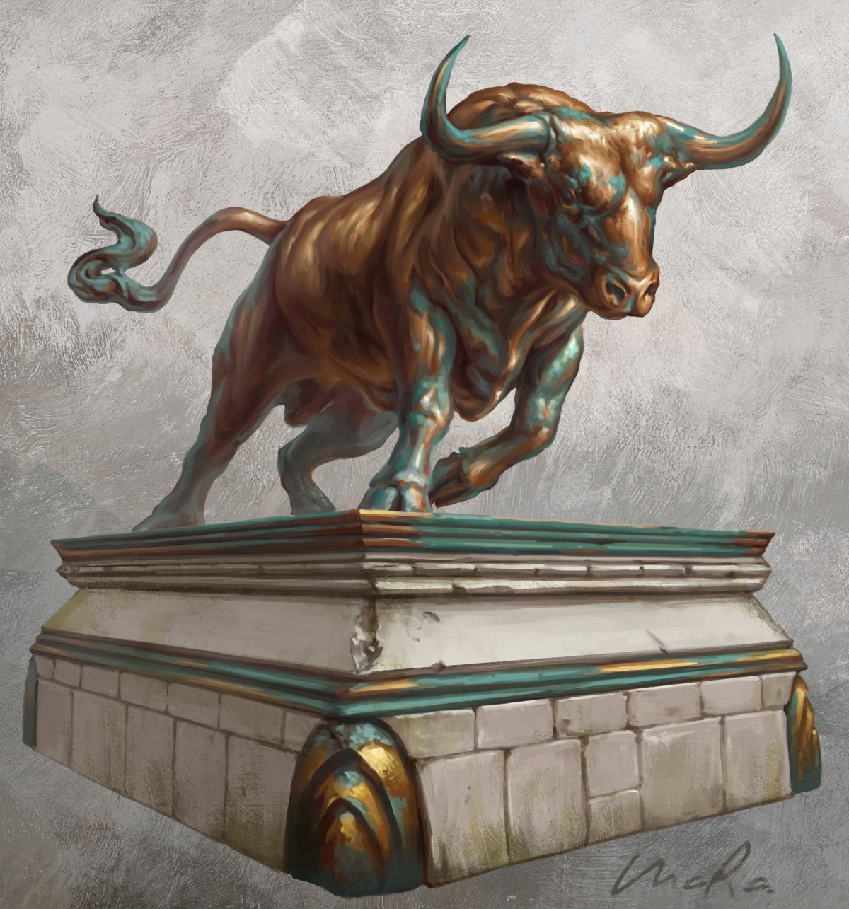 Бронзовый бык древнегреческая мифология