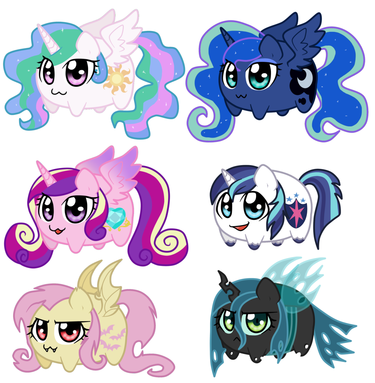 Чиби поняшки