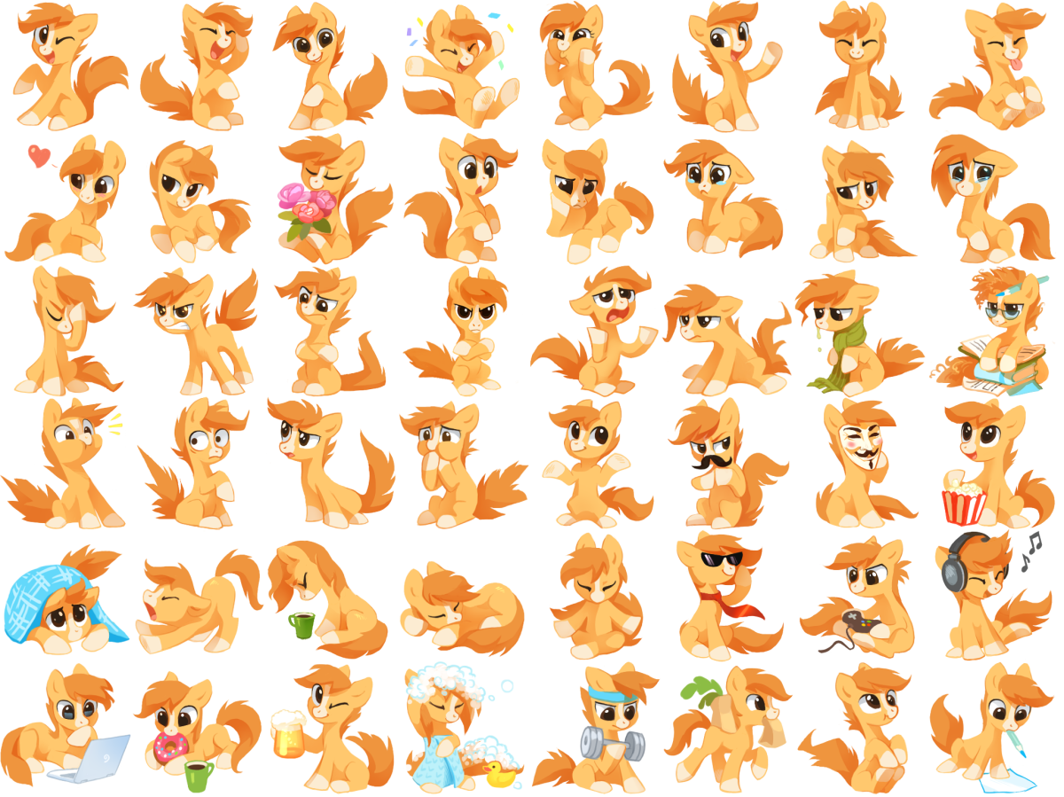 Стикеры пони ВК