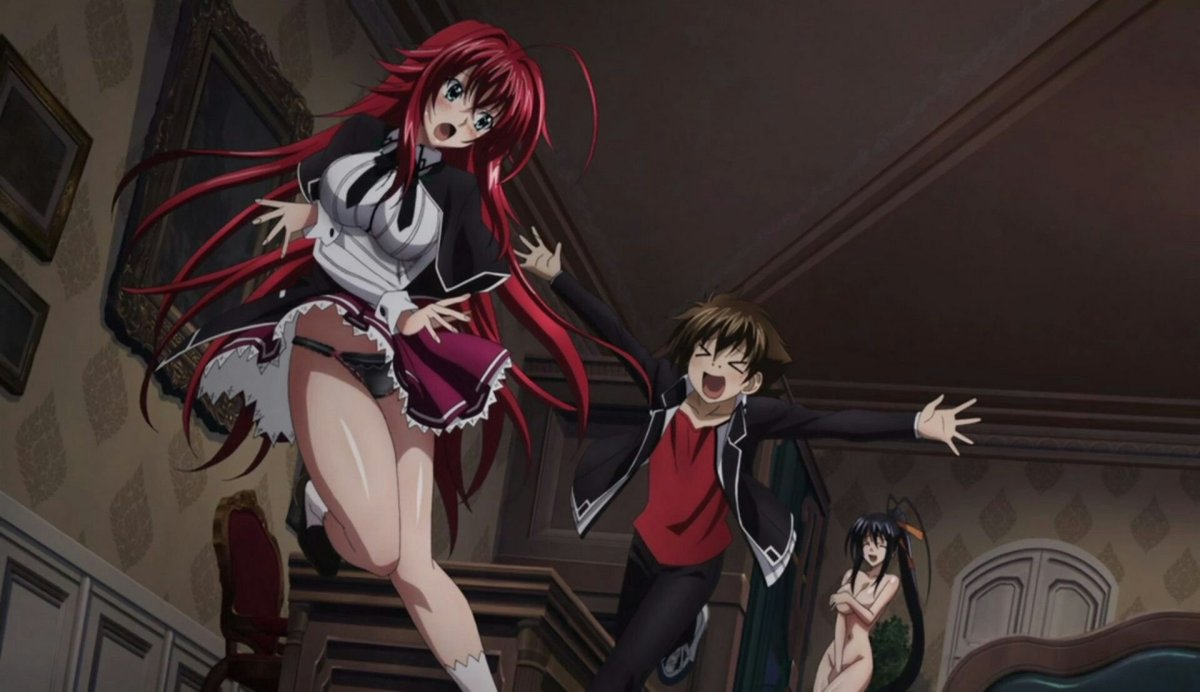 Аниме гарем демоны старшей школы