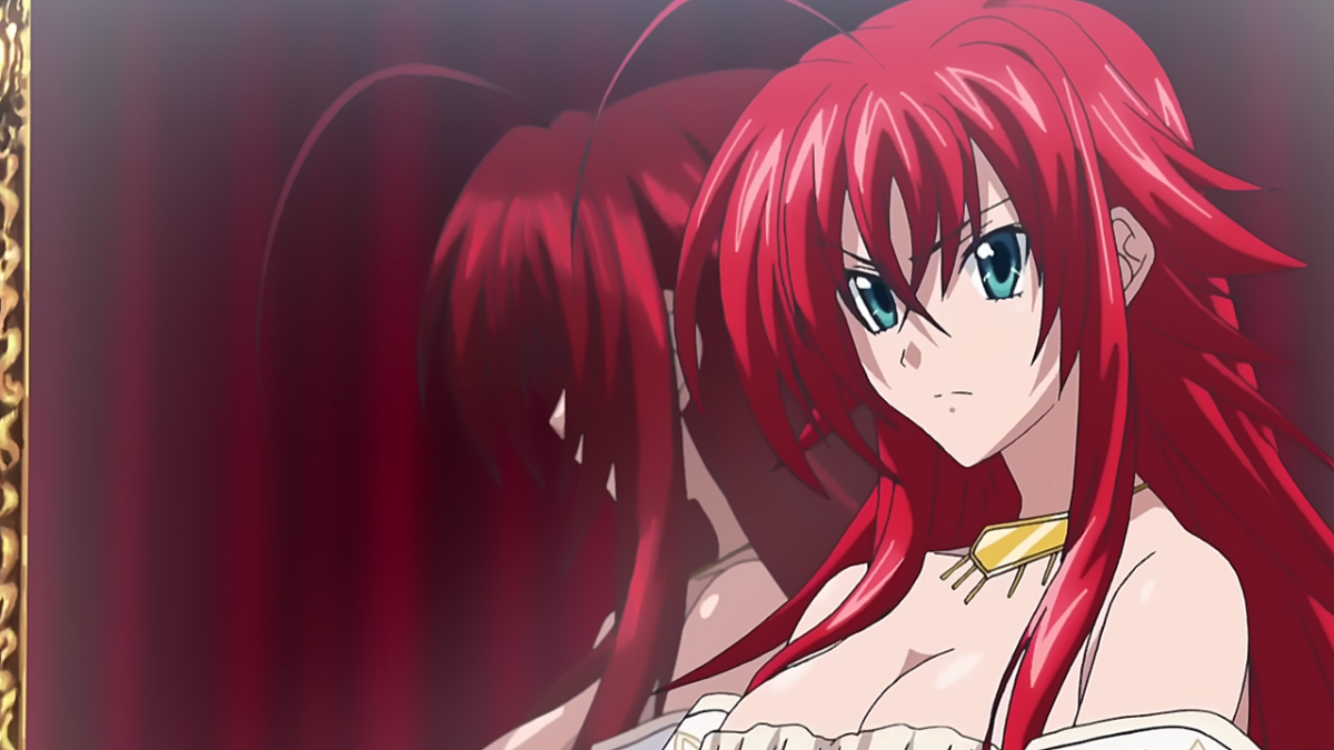 Аниме High School DXD свадьба