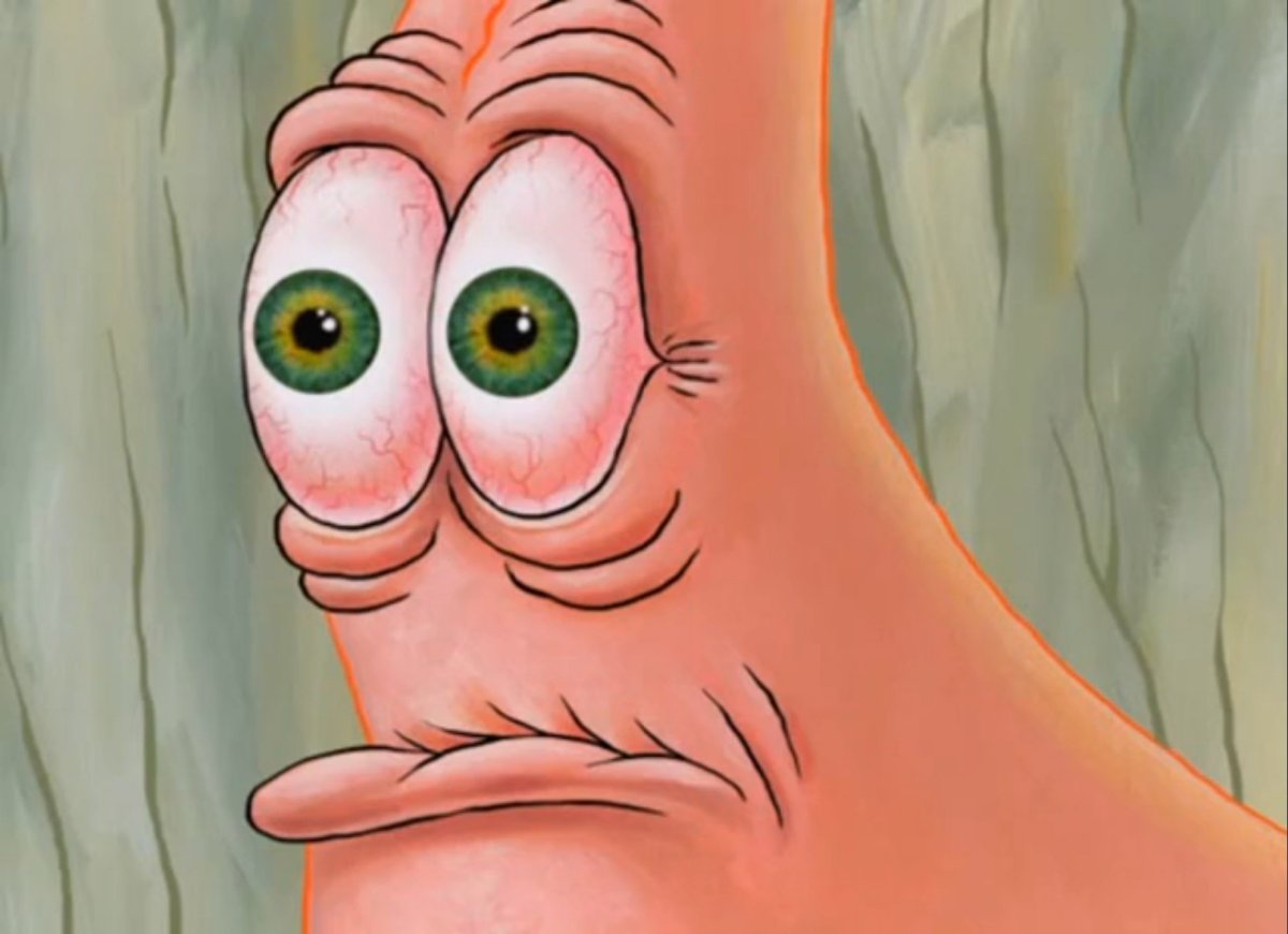 Патрик рыдает Спанч Боб