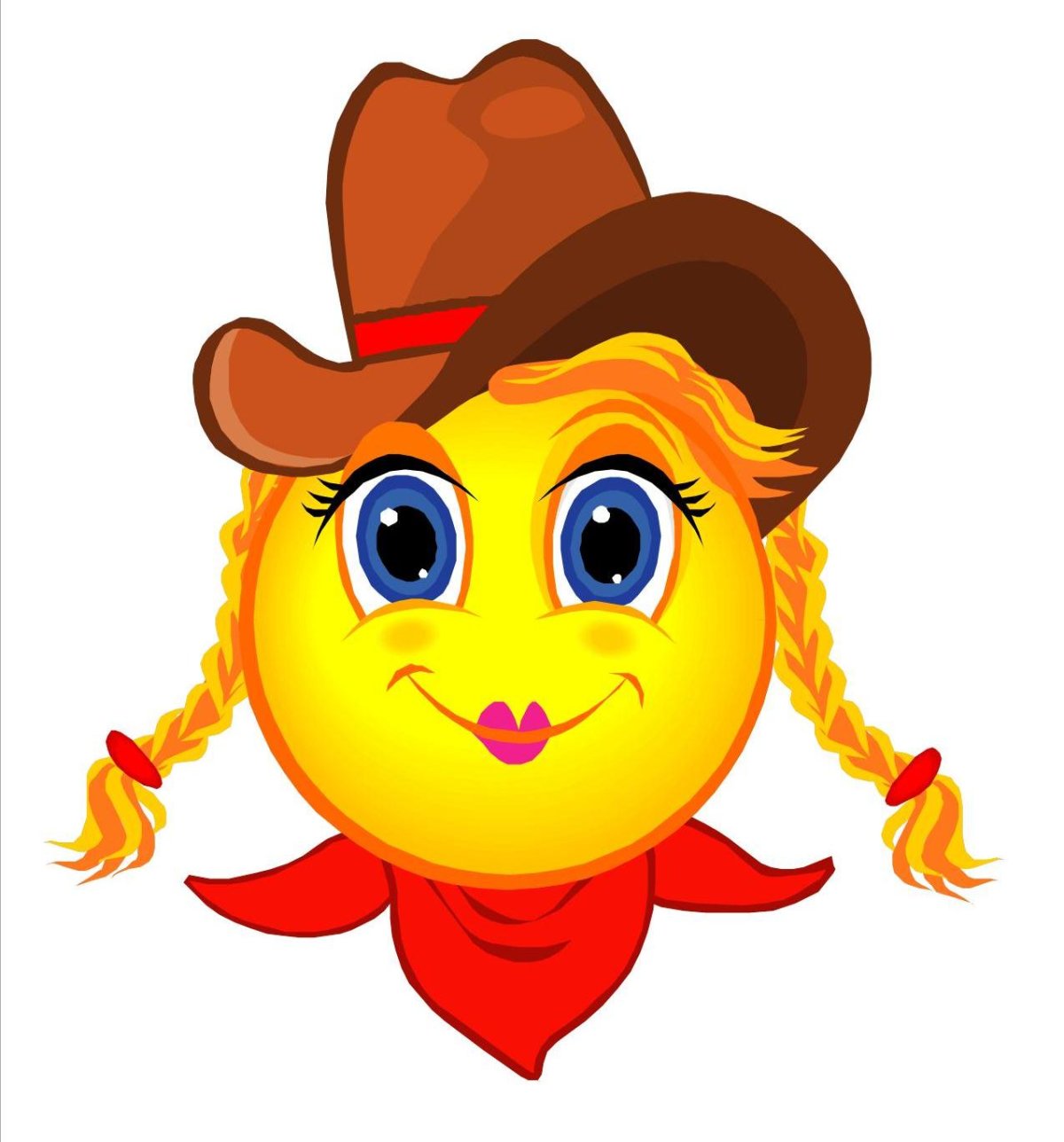 Веселые детские смайлики