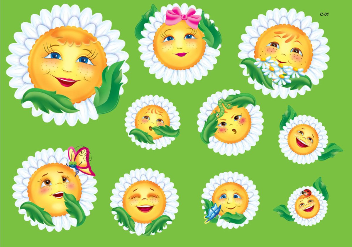 Ромашки настроения в детском саду