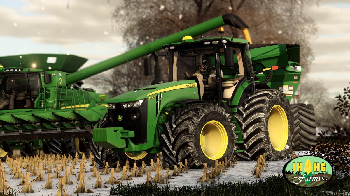Трактора John Deere 8r