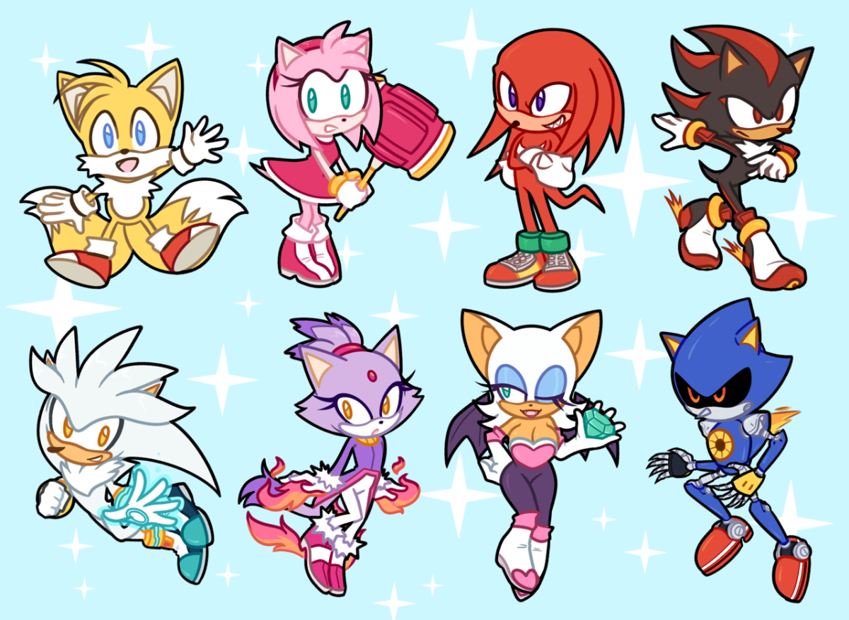 Стикеры с Соником