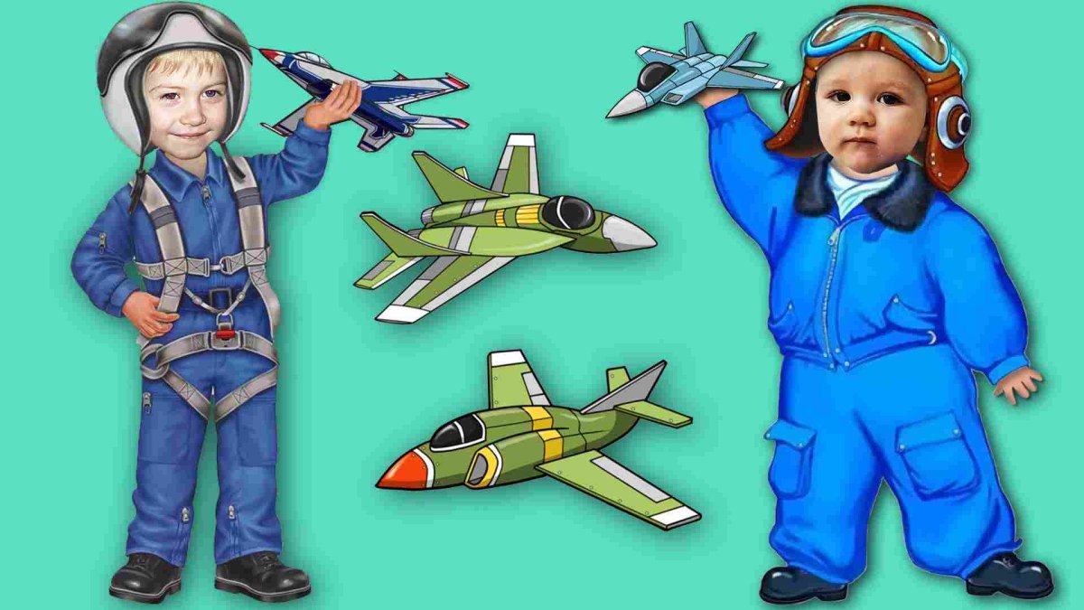 Летчик картинка для детей