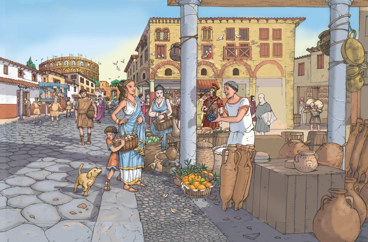 Рим иллюстрации