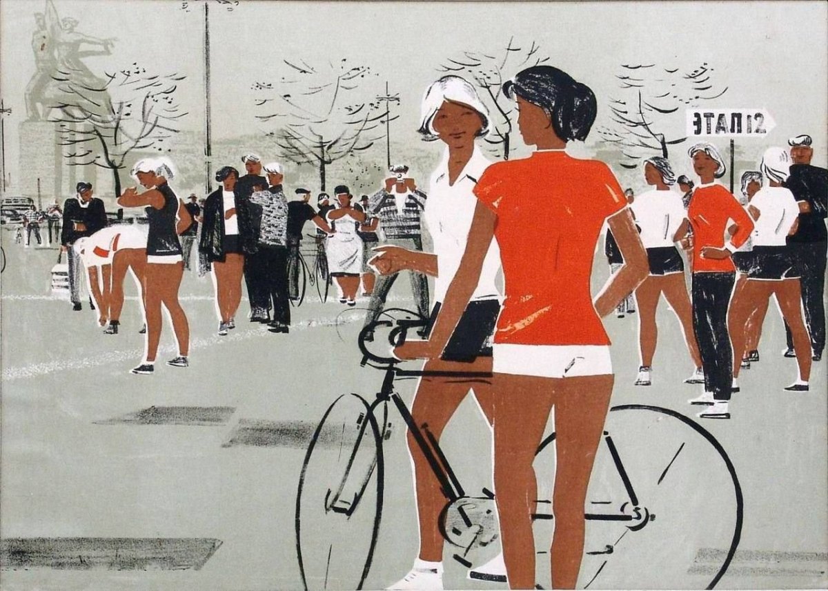 Игорь Обросов эстафета на проспекте мира