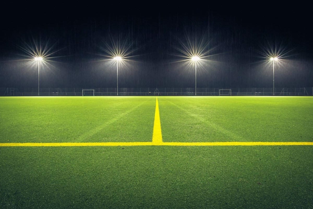 Футбольное поле на Гизельском шоссе