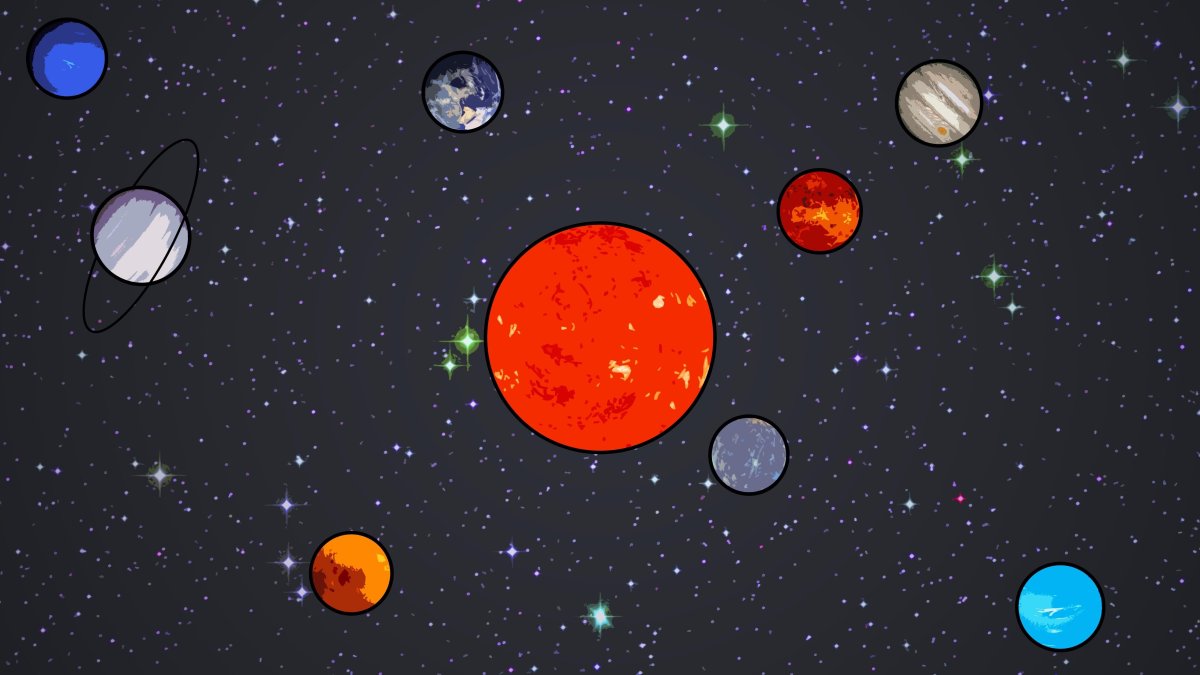 Нарисовать планету