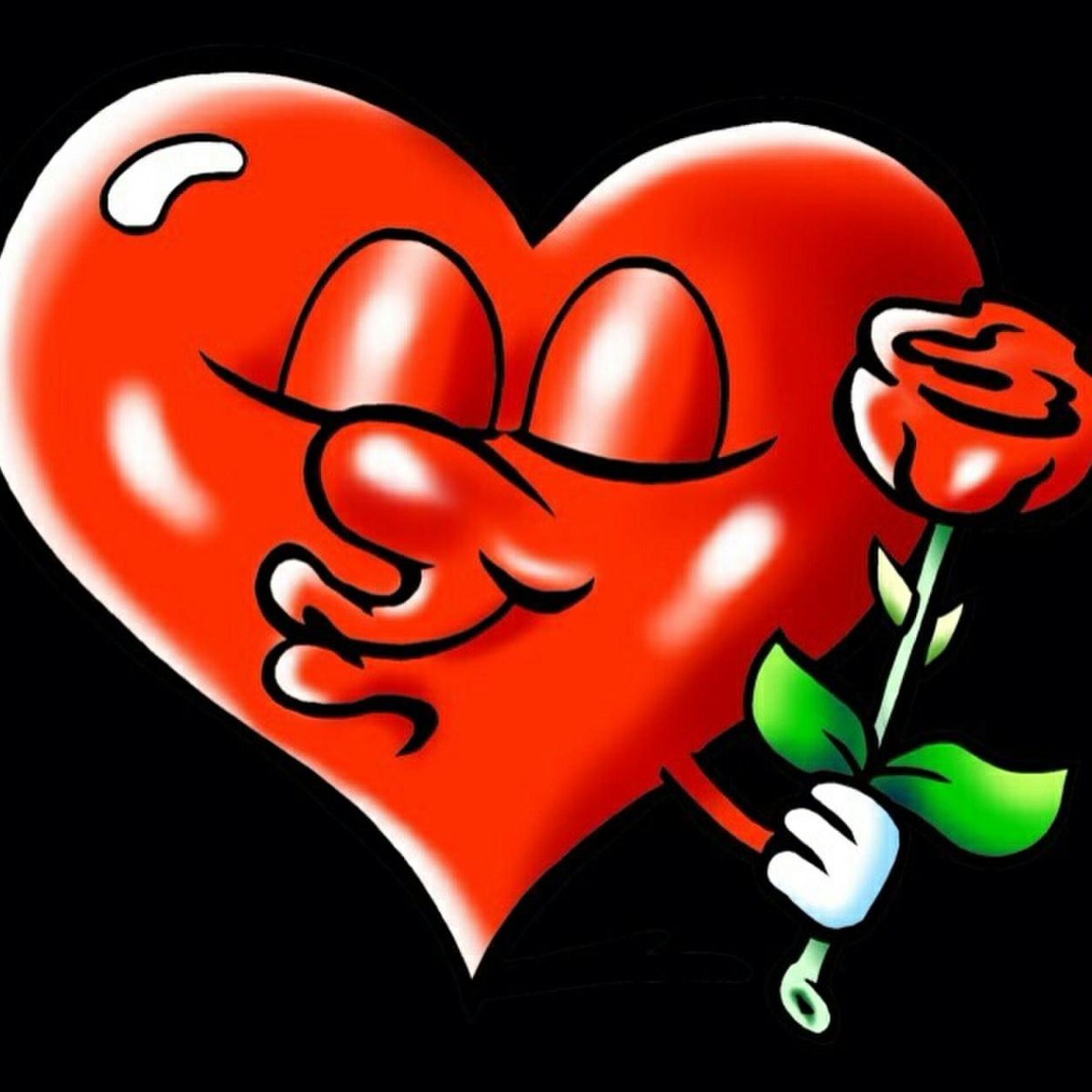 Открытки с поцелуями