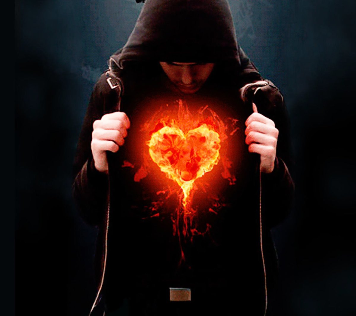 Человек с разбитым сердцем