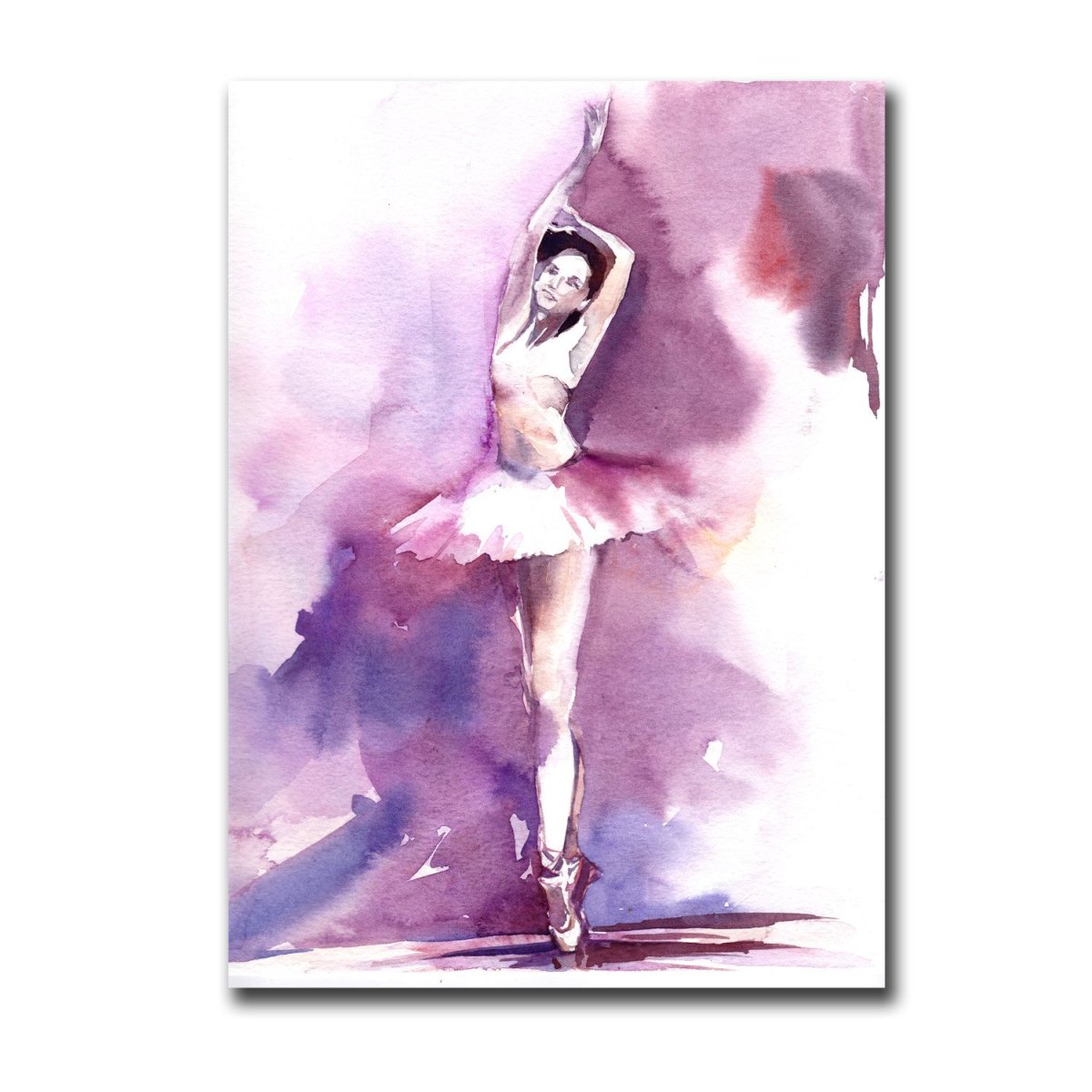 Красивая балерина рисунок