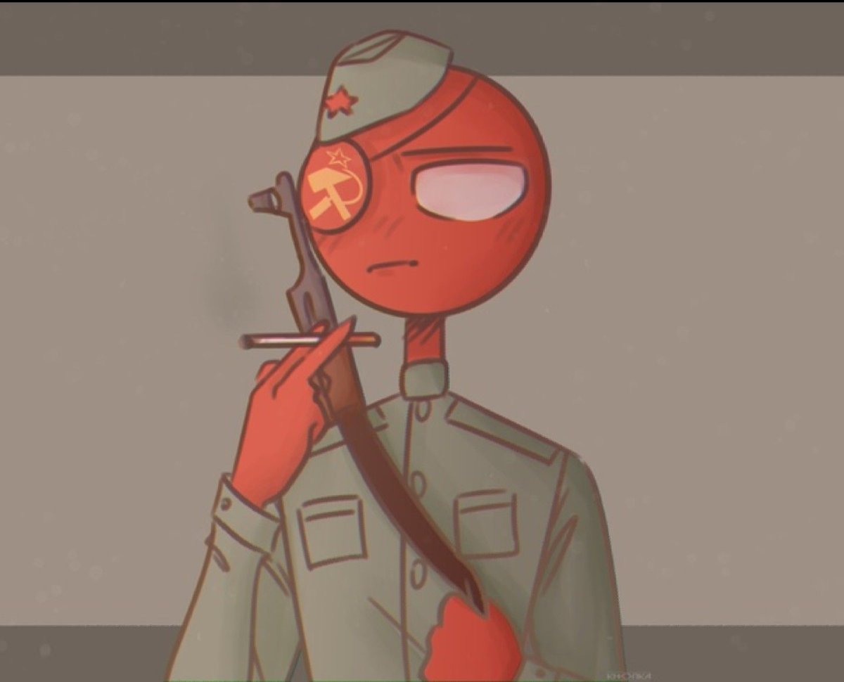 СССР В виде человека Countryhumans