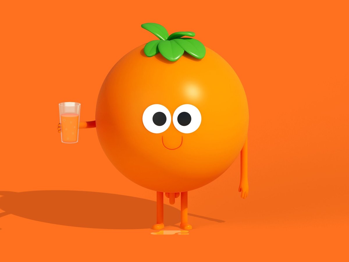 Веселый апельсин