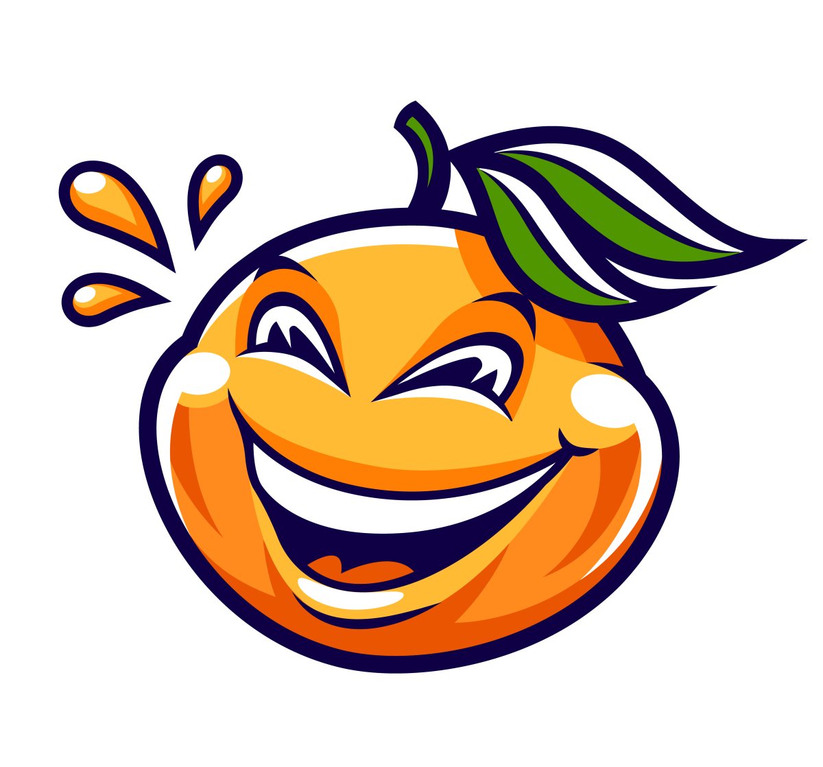 Маскот мандарин