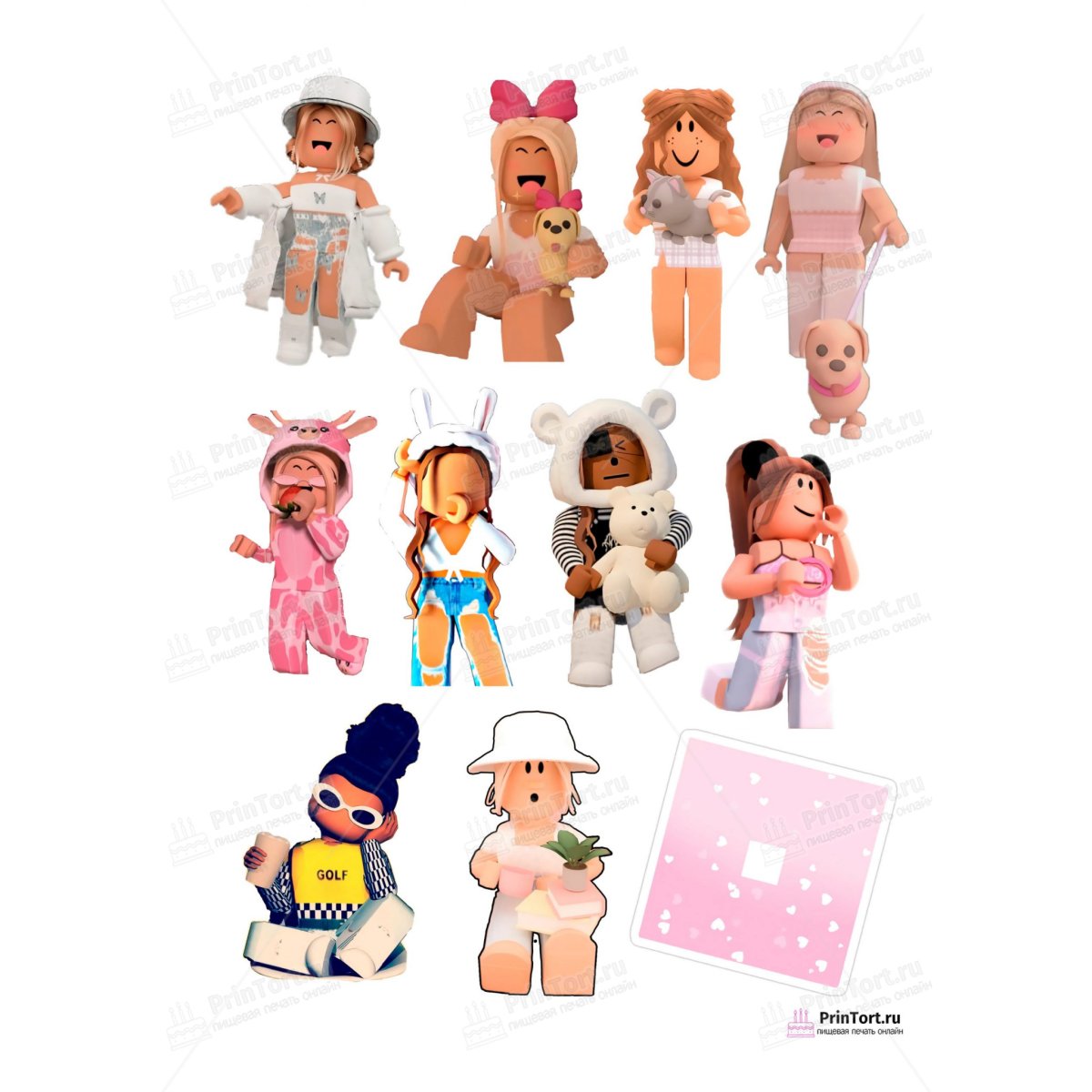 Герои из РОБЛОКСА