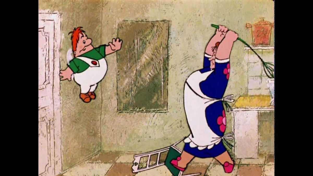 Карлсон и малыш мультфильм Карлсон