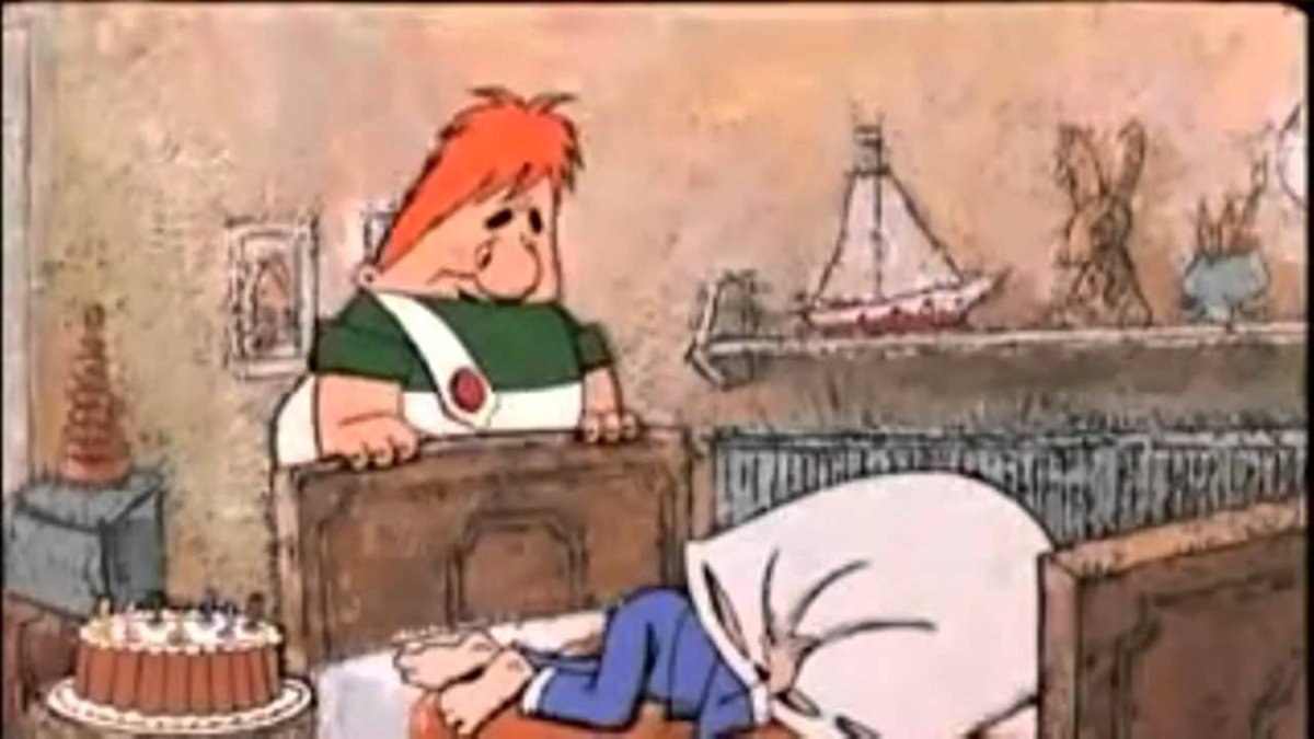 Борис Степанцев малыш и Карлсон