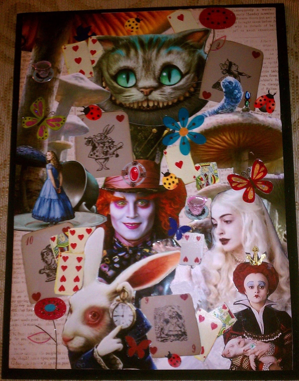 Книга Алиса в стране чудес Винтаж