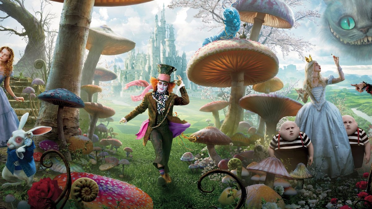 Кролик Алиса в стране чудес