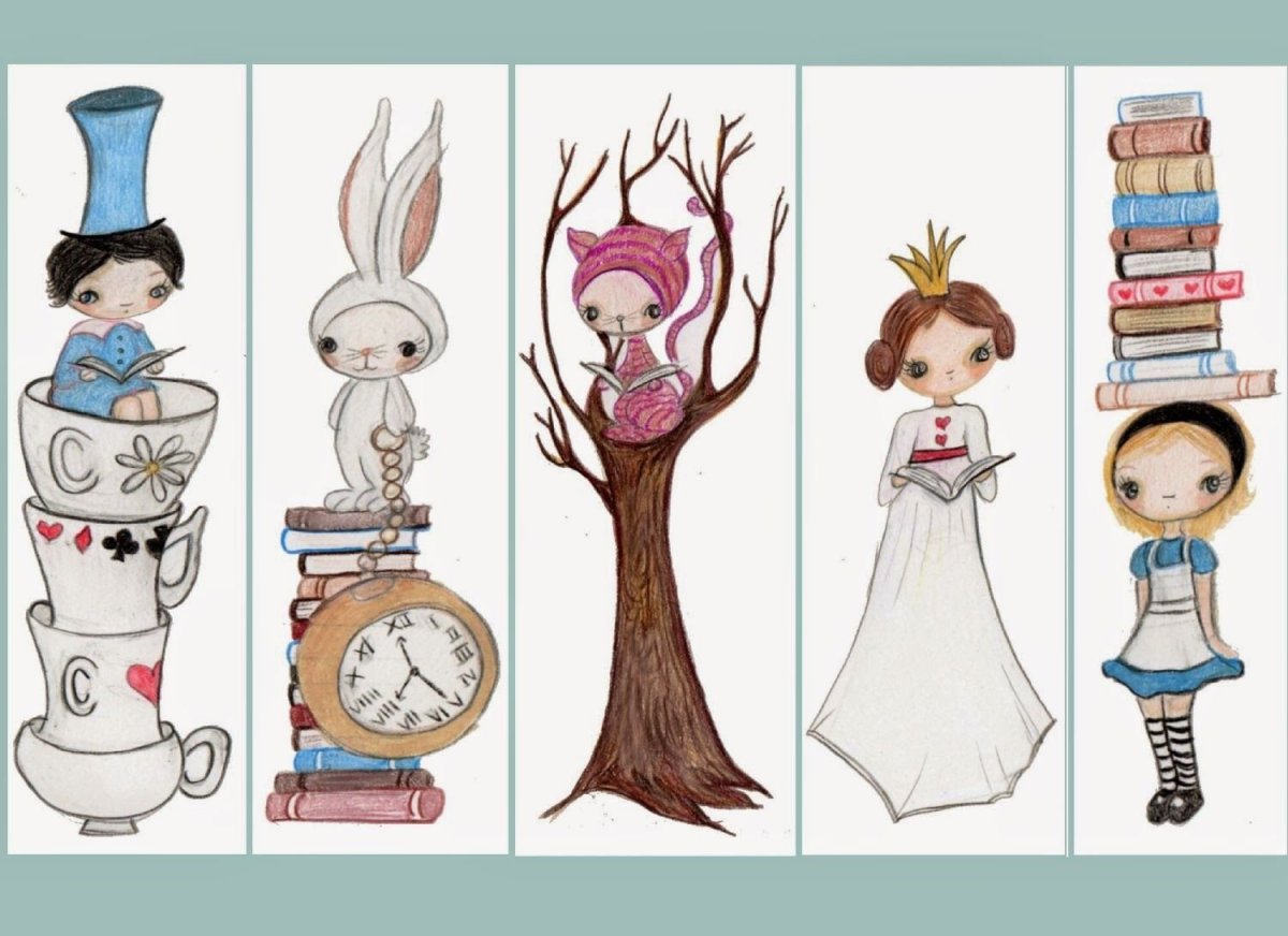 Алиса в стране чудес арт