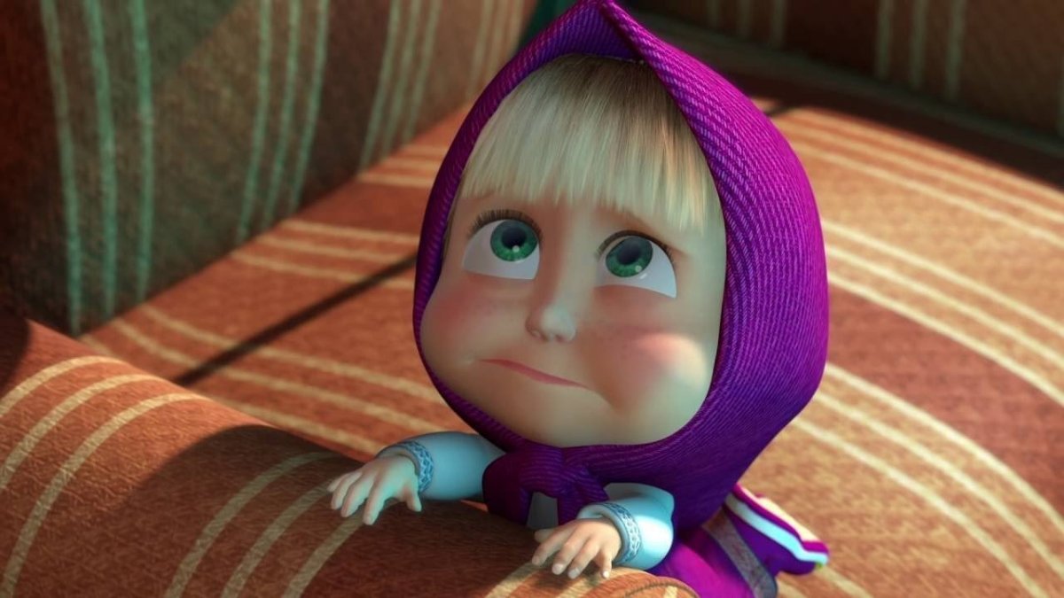 Грустная Маша из Маши и медведя