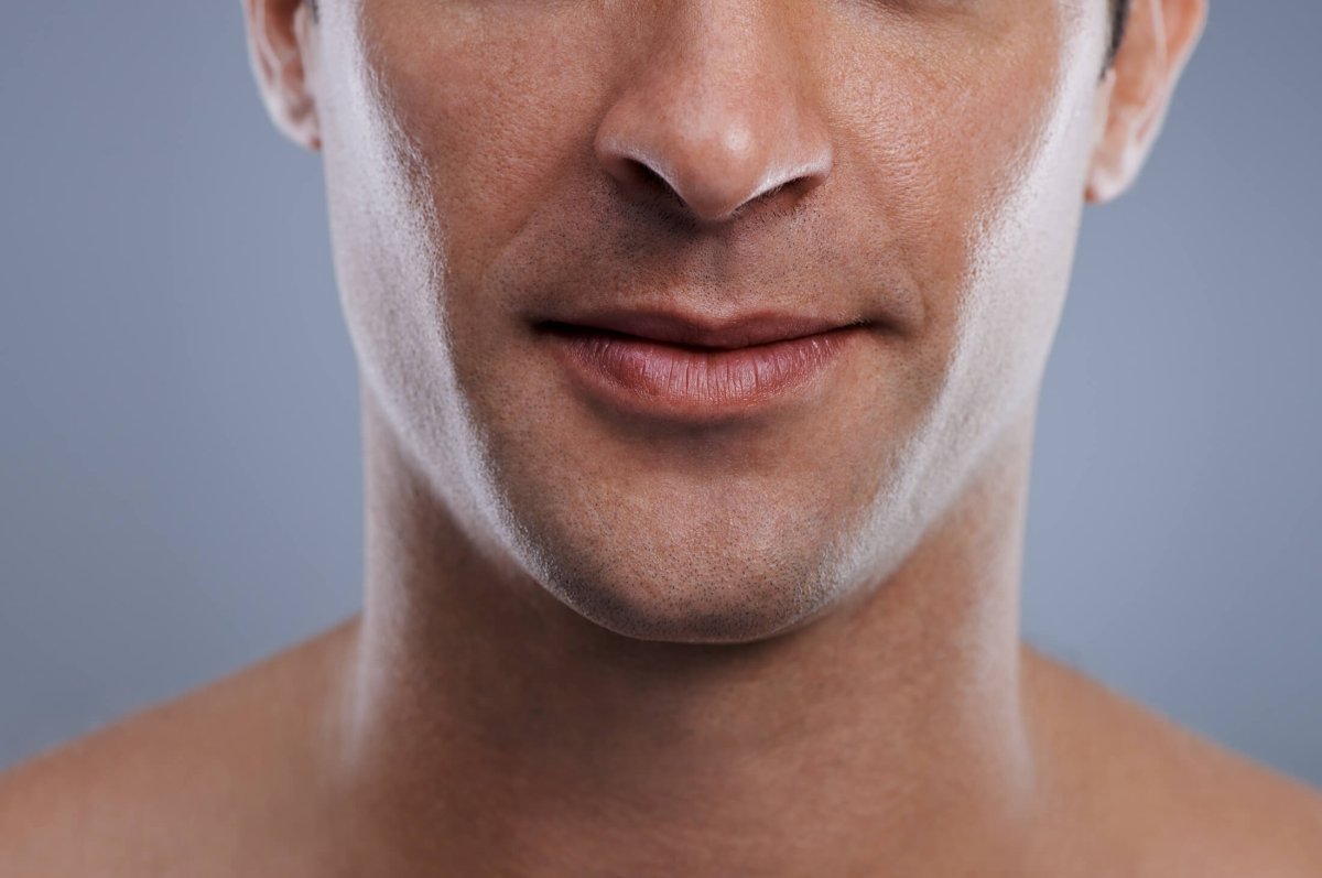 Мужской подбородок