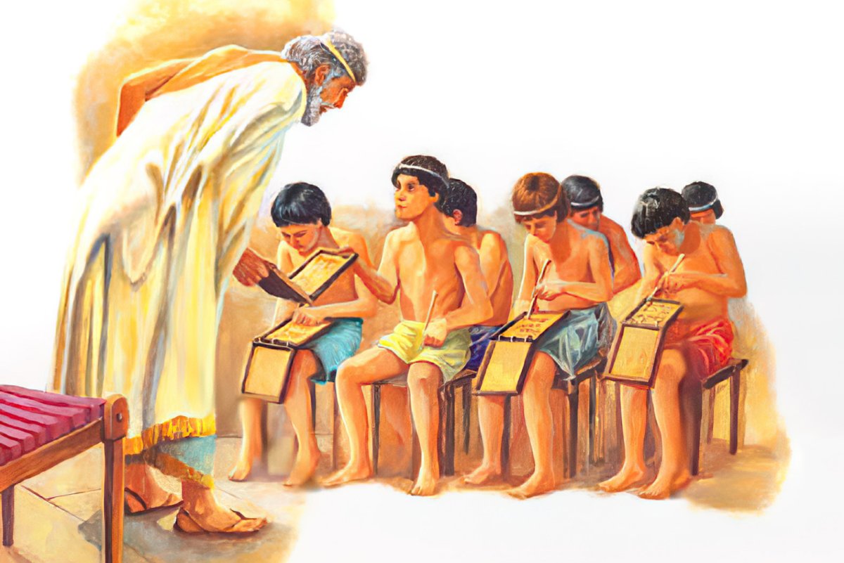 Мусическая школа в древней Греции