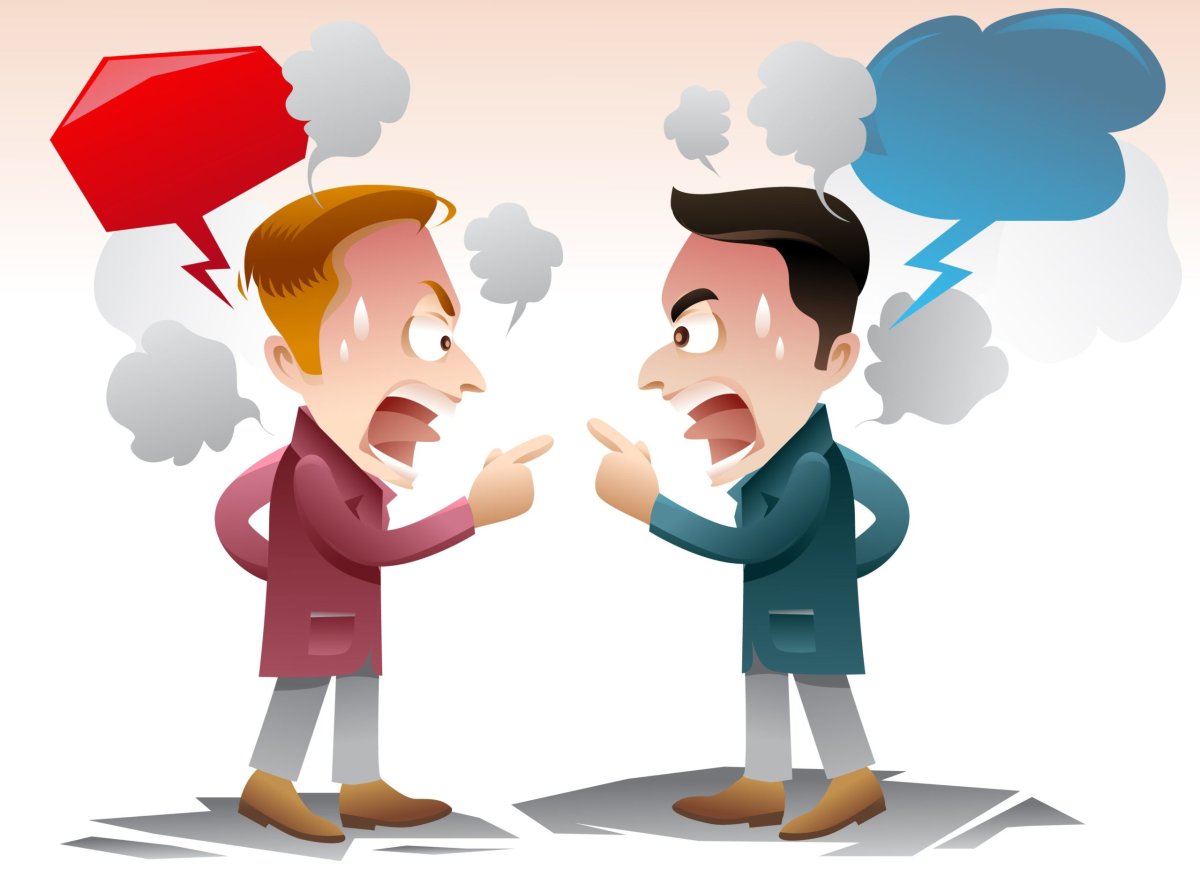 Конфликт человечки