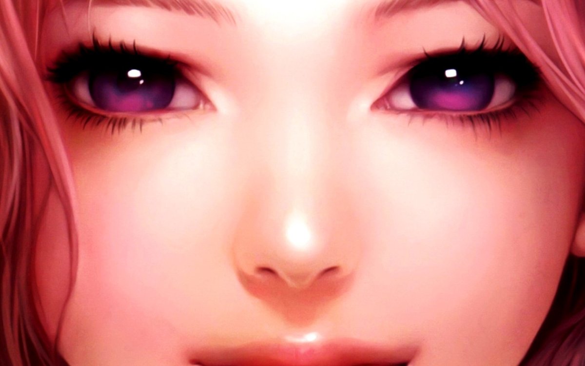 Аниме глаза девушки